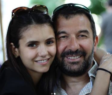 Kamen Dobrev with his daughter Nina 